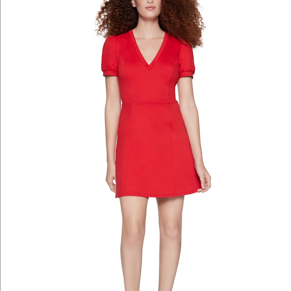 BCBGeneration Ponté-Knit Fit & Flare Dress